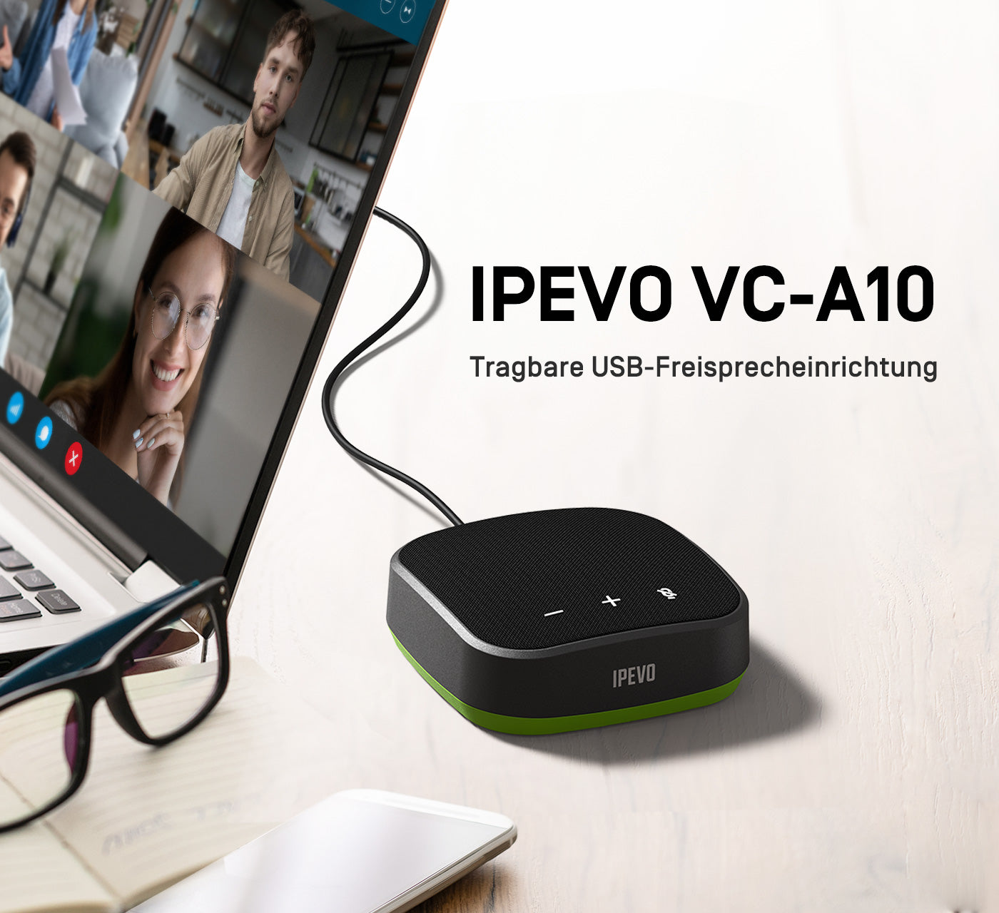 IPEVO bringt VC-A10 auf den Markt: Virtuelle Kommunikation auf höchstem Niveau